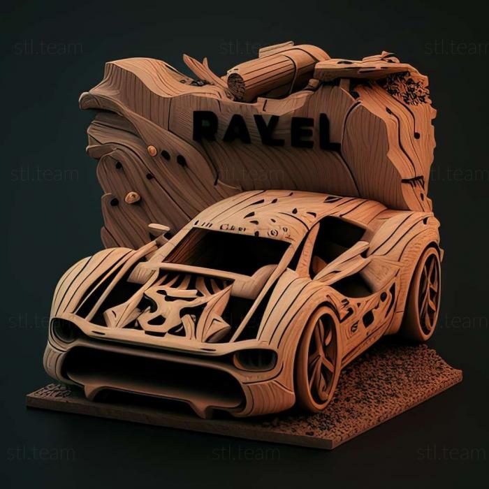 3D model V Rally 2 game (STL)